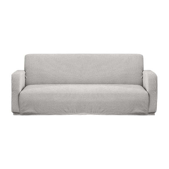 HengDidi Elastic Knitted Sofa Cover All Season Stretch Fabric with 360 Degree Wrap Soft Rocker Velvet Slipcover Protective Washable Furniture Guard