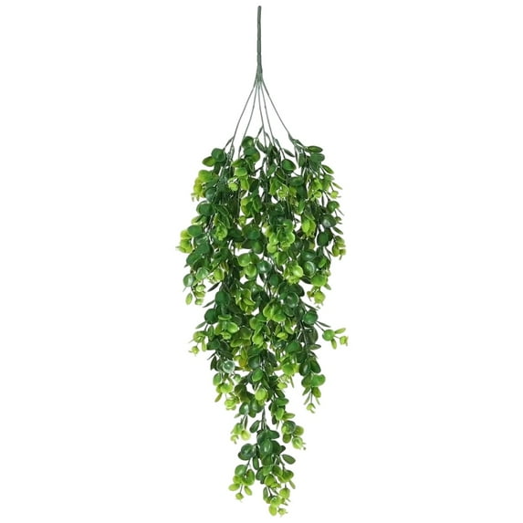 HengDidi Fall Faux Eucalyptus Wall Hanging Decor - Autumn Greenery Simulation Plant for Home Festival Ambiance - Seasonal Indoor Office Decoration