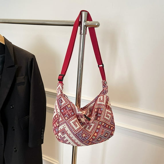 HengDidi Fashion Women Shoulder Bag Adjustable Strap Slouchy Messenger Purse Casual Handbag Elegant Crossbody Tote For Travel Work Versatile Accessory