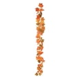 thumbnail image 1 of HengDidi Festive Maple Leaf Vines Decor with Plastic Simulated Leaves for Autumn Holiday Scene Layout Indoor Outdoor Halloween Thanksgiving Ambiance, 1 of 6