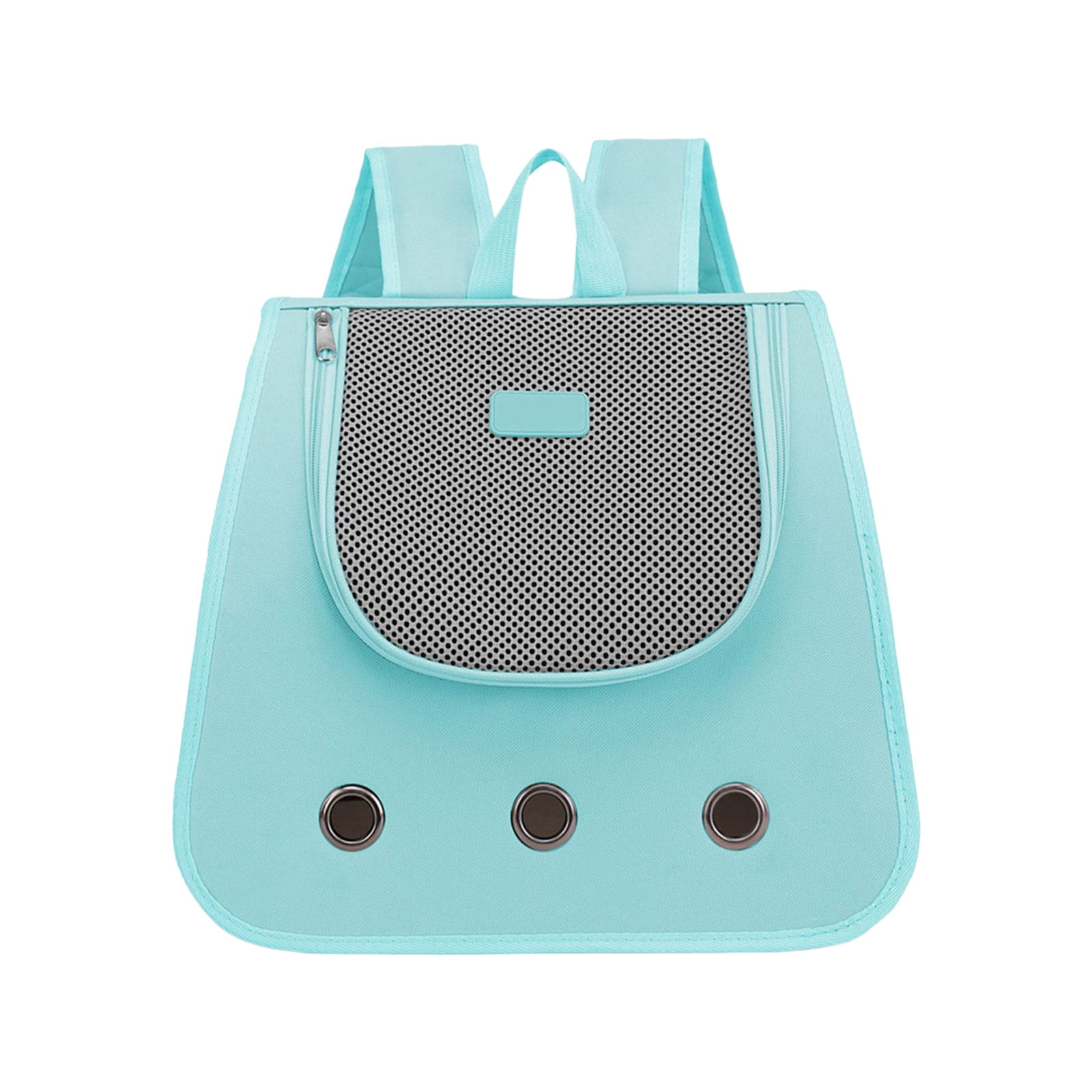 HengDidi Foldable Breathable Cat Backpack Carrier with Ventilation Mesh & Safety Zippers for Pet Walking Travel Camping - Adjustable Straps