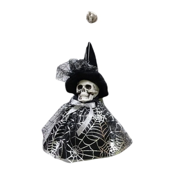 HengDidi Hanging Witch Halloween Decor With Pendant For Doors And Windows Dynamic Party Ornament