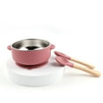 thumbnail image 1 of HengDidi Infant Feeding Set with Food Grade Silicone and Stainless Steel Inner - 3-Piece Bowl Kit for Youngsters, Easy to Clean Meal Solution, 1 of 6