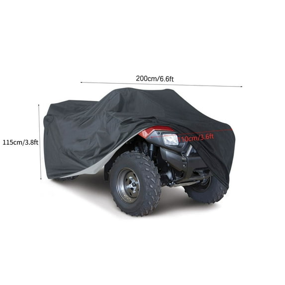 HengDidi Lawn Mower Cover for Riding Tractors All Weather Protection Heavy Duty Fabric Elastic Edges Storage Bag Universal Sun Shield