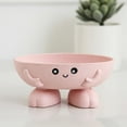 thumbnail image 1 of HengDidi Modern Leaf Soap Dish - Self-Draining Bathroom Organizer, Minimalist Design for Bar Soap & Sponges, 1 of 5