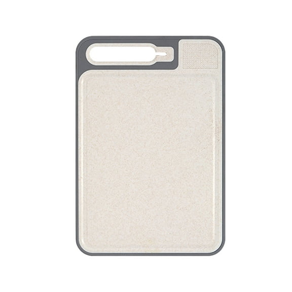 HengDidi Multifunctional Dual-Sided Cutting Board with Knife Sharpener Handle, Cooked and Raw Separation for Hygienic Food Preparation – Sturdy Construction for Kitchen or Camping