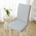 thumbnail image 1 of HengDidi Non-Slip Elastic Dining Chair Cover - Durable Nylon and Spandex Fabric with Sturdy Bands for Easy Installation and Clean - 38x55cm Multiple Color Options, 1 of 6