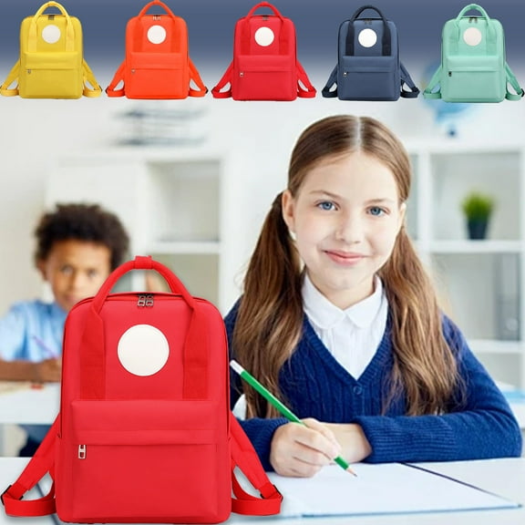 HengDidi Nylon Laptop Backpack with Multiple Pockets for Water Resistant, Lightweight Design for Commuting, Campus Use, and Travel(Yellow/Green/Blue/Red/Orange)