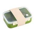 thumbnail image 1 of HengDidi Portable Leak-Proof Compartmentalized Lunch Box with Lid, Microwave and Dishwasher Safe Food Storage Container for Adults, Work, Camp or Picnics, Plastic Material Easy to Clean, 1 of 6