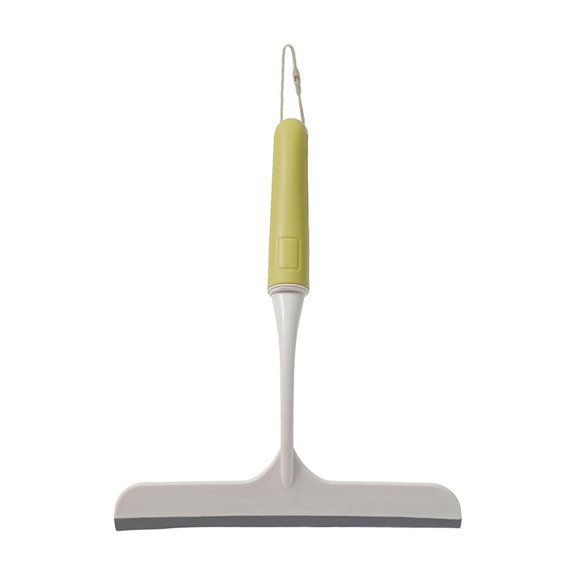 HengDidi Portable Rubber Blade Glass Scraper Tool Streak Free Cleaning for Mirrors Windows Kitchen Countertops Car Glass Hanging Storage Lightweight Household
