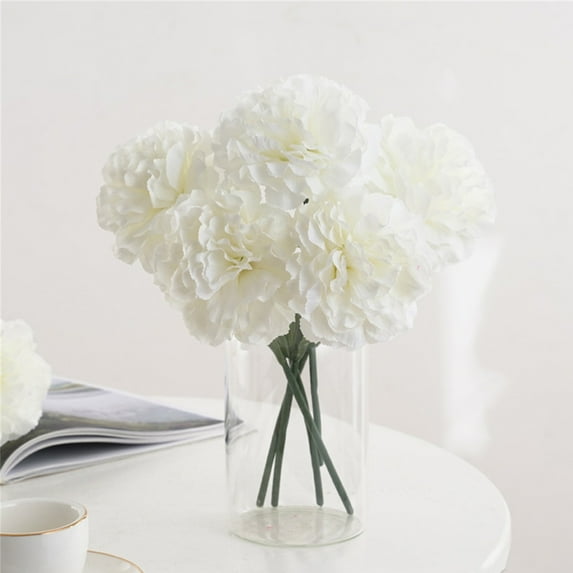 HengDidi Realistic Artificial Flower Bouquet - 27cm Stemless Fake Flowers for Wedding Centerpiece Home Wall Decor Office Cafe Display