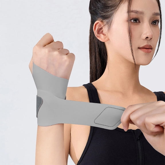 HengDidi Reinforced Straps Sports Wrist Band for Joint Support - Adjustable Breathable Protector Suitable for Tennis Badminton and Gym Activities, Non-Slip Comfort Fit