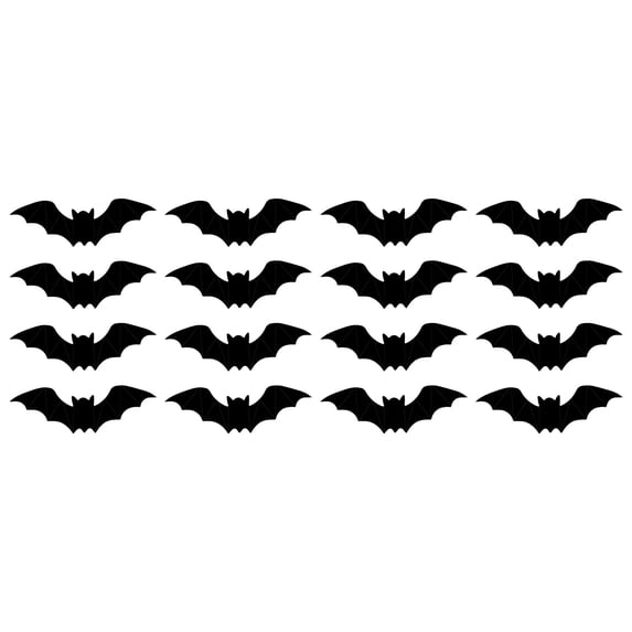 HengDidi Removable 3D LED Bat Wall Window Sticker with Flashing Light Effect Party Event Decoration for Indoor Room Office Decor Dynamic Adhesive Accent Easy Apply