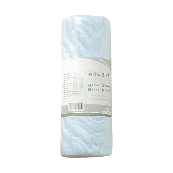 HengDidi Rolled Disposable Kitchen Cleaning Wipes for Wet and Dry Use - Tear Off Convenient Sheets for Effortless Dish Wiping Countertop Cleaning, Mess Free - Pack of 20 Count