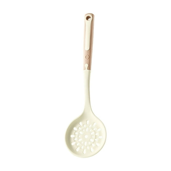 HengDidi Silicone Cookware Set 3-Piece Spatula Slotted Spoon Silica Gel Utensils Non-Stick Safe Heat Resistant 230°C Ergonomic Grip Dishwasher Safe for Daily Use