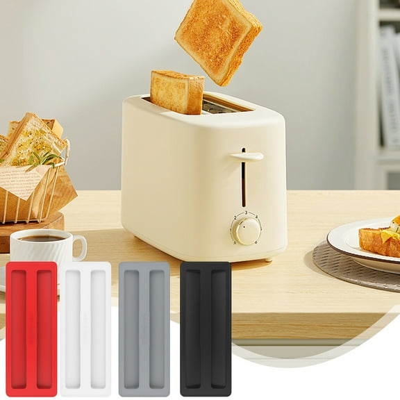 HengDidi Silicone Toaster Cover, Heat Resistant for High Temperatures, Easy to Clean, Multiple Color Options, Fits 10.8x4.1 inch Toasters, Dust Proof Protection for Kitchen Appliances
