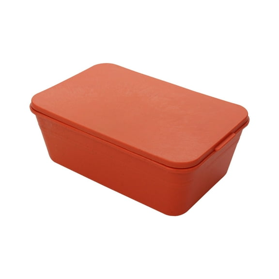 HengDidi Simple Portable Food Container Set - ABS Material Secure Lid Dishwasher Safe Large Compartment for Home Office Meals and Prep
