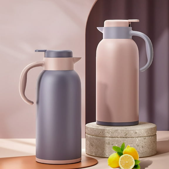 HengDidi Smart Temperature Display Insulated Water Bottle 24H Hot Cold Retention Glass Liner Leakproof Thermos for Office Travel Home Use