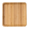 thumbnail image 1 of HengDidi Square Bamboo Appetizer Tray Eco-Friendly Wood Serving Platter Splinter-Free Surface Kitchen Counter Organizer Snack Display Multi-Sizes, 1 of 7