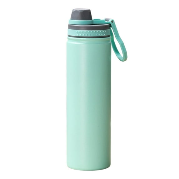 HengDidi Stainless Steel 750ml Insulated Water Bottle with Carry Loop, Direct Sip Mouth, Leakproof Lid, 5-Layer Insulation for Hot/Cold Drinks, Handle