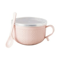 HengDidi Stainless Steel Thermal Lunch Box with Lid - Insulated Bento Bowl for Noodles and Hot Meals, Durable and Leak-Proof for Picnics or Work