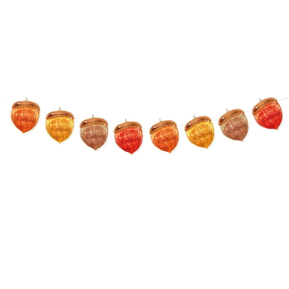 HengDidi Thanksgiving Pull Banner Decor with Pumpkin Sunflower Pinecones Holiday Party Hanging Flags Reusable Paper Ornaments for Wall Table Fall Celebration