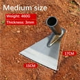 thumbnail image 1 of HengDidi Thickened Manganese Steel Forged Garden Hoe - Efficient Weeding and Cultivating Tool for Agriculture and Gardening, Ergonomic Handle for Comfortable Farming Work, 1 of 6