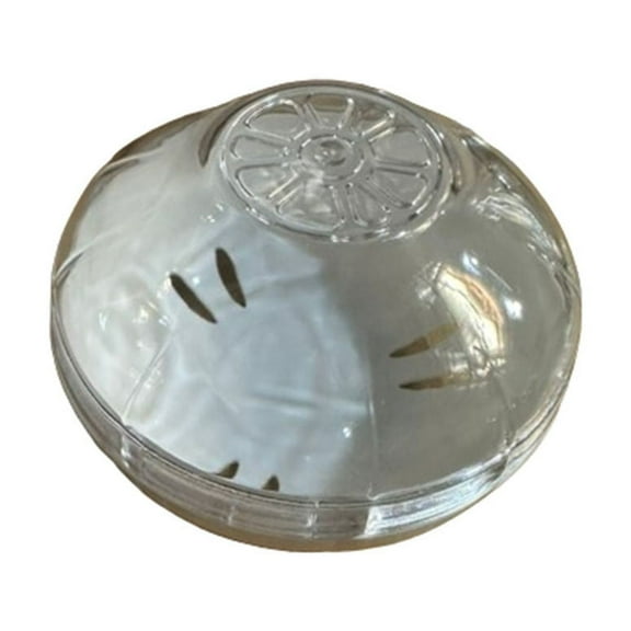 HengDidi Transparent Lid Vegetable Storage Containers, Refrigerator Organizer for Onion/Garlic/Lemon, Stackable Airtight Food Savers with Cute Fruit-Shaped Design, Dishwasher-Safe Plastic Boxes