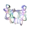 thumbnail image 1 of HengDidi Valentine's Day Wooden Heart String Lights LED Fairy Hanging Love Lights Lamp Battery Operated Valentine's Day Decoration for Bedroom Festival Birthday Wedding(10Lights，4.9ft), 1 of 5