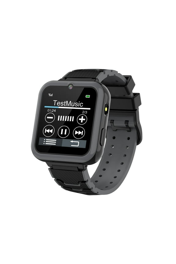 Youth Smartwatch with Voice Chat Function - Safety Tracker Watch Music Player Flashlight Parent Control for Youngsters Learning
