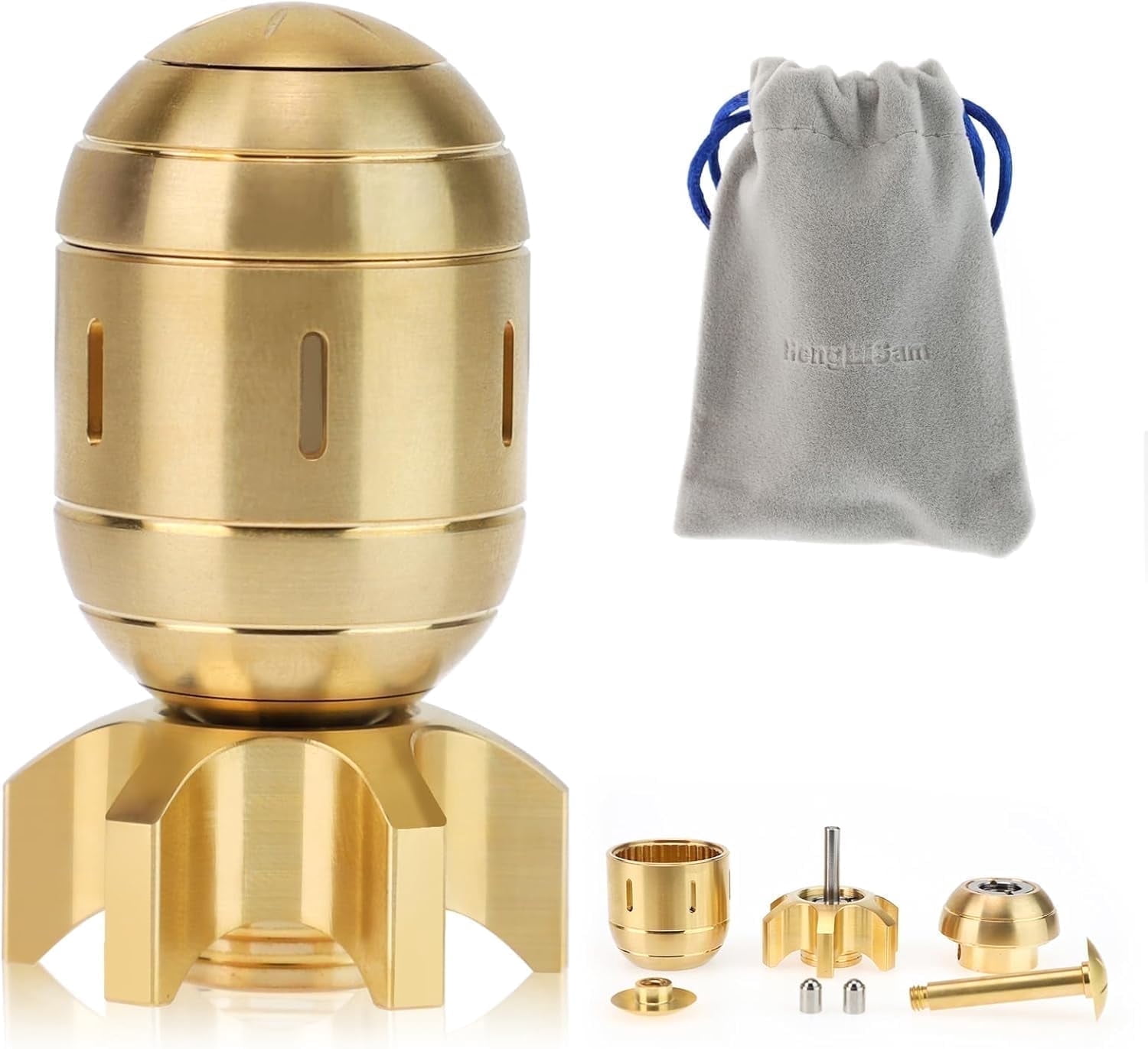 Ddluck Fidget Toys for Adults Rocket (Brass)