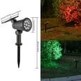 thumbnail image 1 of Hengdidi Solar Spotlights Outdoor 180° Adjustable, Ip65 Waterproof Led Garden Lights with 8h Auto On/Off, Ground Stake Lights for Yard Pathway Landscape Wall, 1 of 5