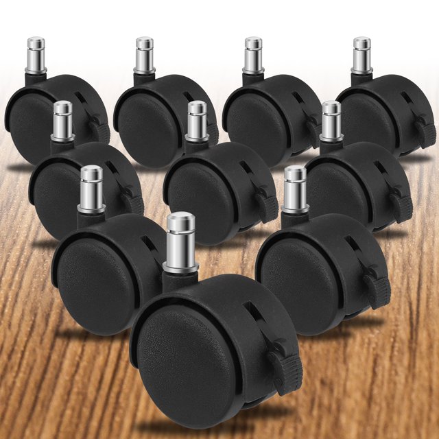 Hengguang 10Pcs Office Chair Wheels, 2 Inch Chair Caster Wheel, Heavy