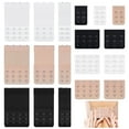 thumbnail image 1 of Hengguang  18 Pcs Women\'s Bra Extenders,2 Hook / 3 Hook / 4 Hook Elastic Comfortable Stretchy Bra Extension Strap(B), 1 of 7