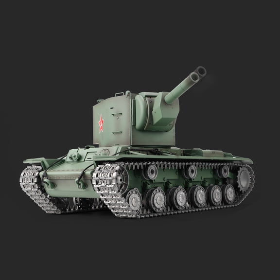 Henglong 1/16 7.0 Customized Soviet KV-2 Gigant RTR RC BB IR Tank 3949 Metal Tracks