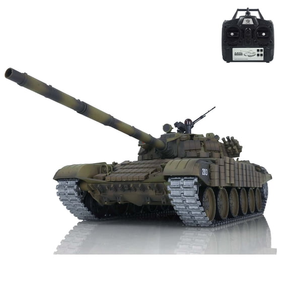 Henglong 1/16 Scale TK7.0 T72 RTR RC Tank Metal Tracks