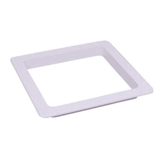 Hengs HNG90146 6 in. White Garnish Trm Ring
