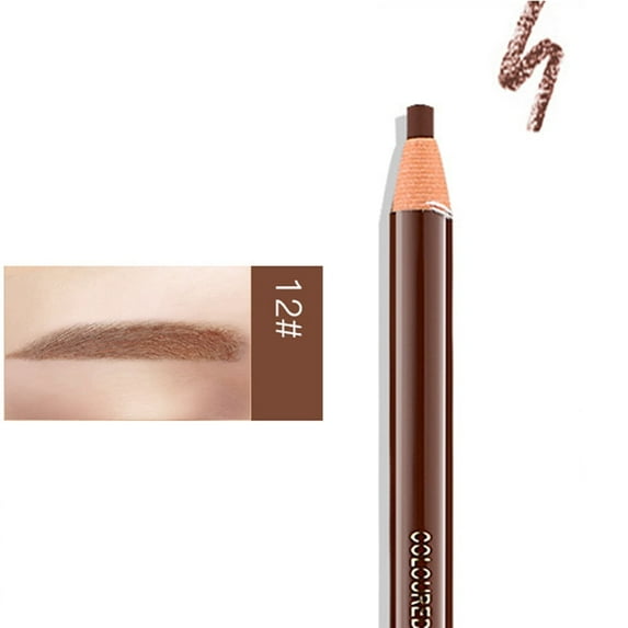 Hengsi Xiang Si Waterproof And Sweat-Proof Cable Eyebrow Pencil Light Coffee 12# - Hengsi Waterproof Eye Brow Eyeliner Eyebrow Pen Pencil Makeup Cosmetic Tool , Back To School, Wed Makeup Organizers