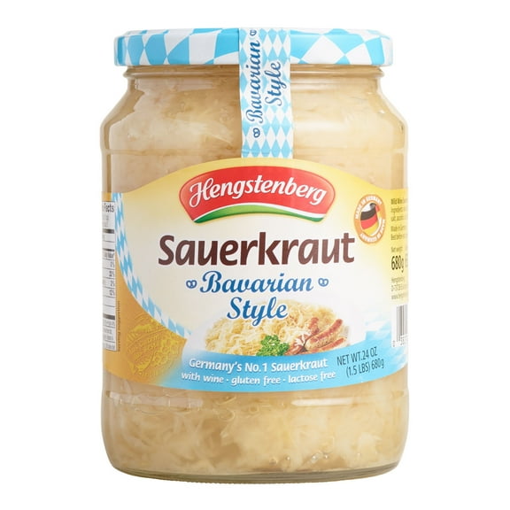 Hengstenberg Bavarian Sauerkraut 24 oz. Pack of 4