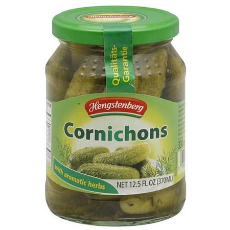 Hengstenberg Cornichons, 12.5 oz (Pack of 12)