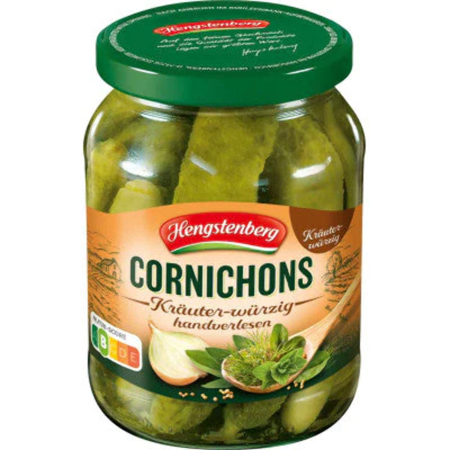 Hengstenberg Cornichons Herb Spicy