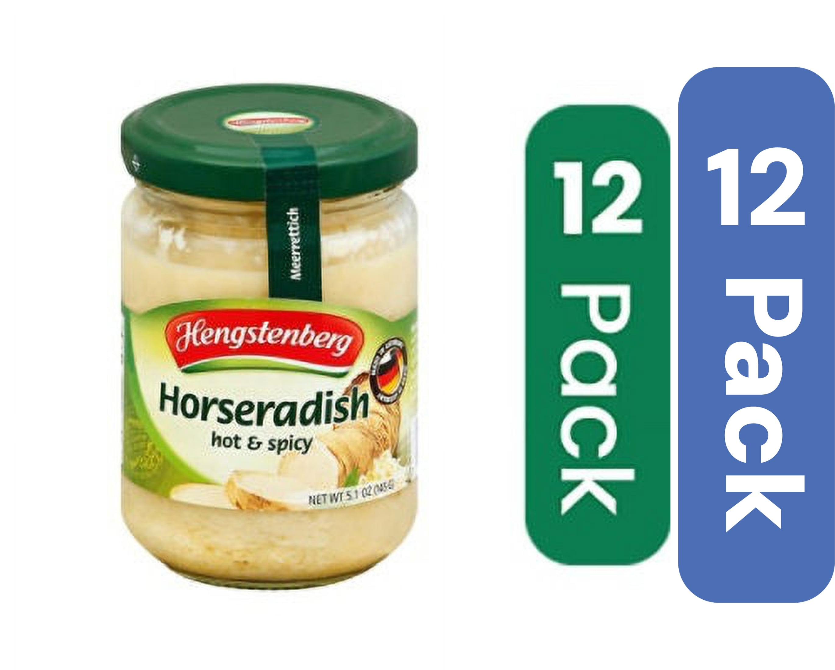 Hengstenberg Horseradish 5.25 oz (Pack Of 12) - Walmart.com