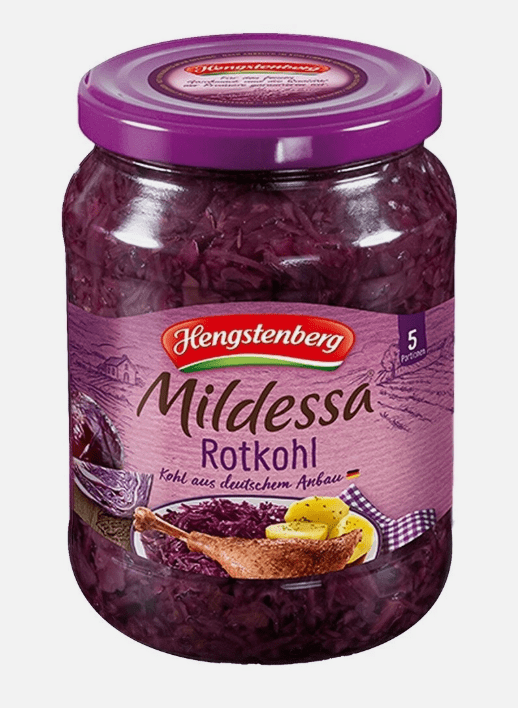 Hengstenberg Mini Gherkins Pickles - 12.5 Oz Jar (Pack Of 4), Crunchy Herb & Vinegar Flavor