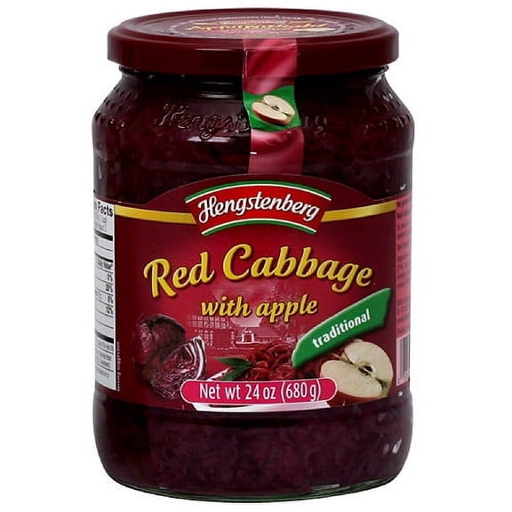 Hengstenberg Red Cabbage With Apple, 24 oz (Pack of 6)