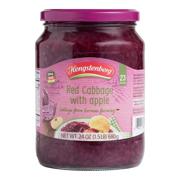 Hengstenberg Red Cabbage with Apples 24 oz. Pack of 3