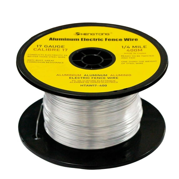 Hengtong High Conductivity Aluminum Electric Fence Wire 400m Chicken Wire Fencing