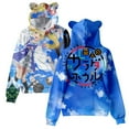 thumbnail image 1 of Henjin no Salad Bowl Game 3D printed role-playing male/female bear ear Kawaii hoodie casual long sleeved sports shirt, 1 of 2