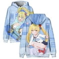 thumbnail image 1 of Henjin no Salad Bowl Hoodies Men Women Thin Fleece Anime Harajuku Oversize Sweatshirt, 1 of 4