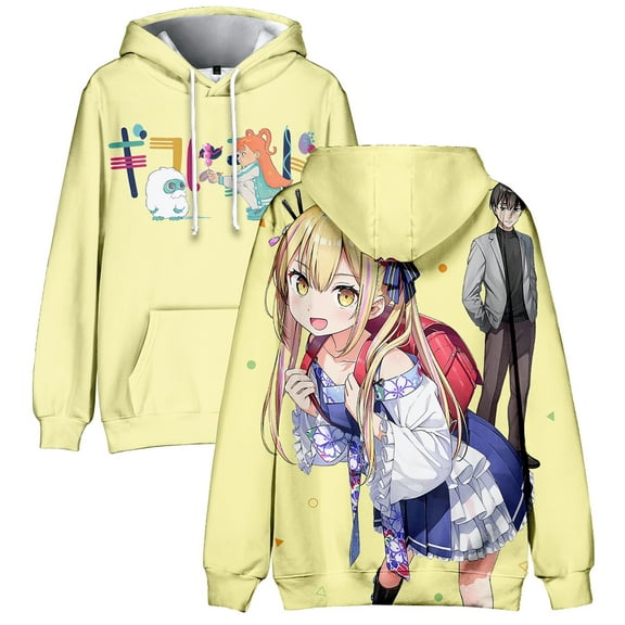 Henjin no Salad Bowl Hoodies Men Women Thin Fleece Anime Harajuku Oversize Sweatshirt