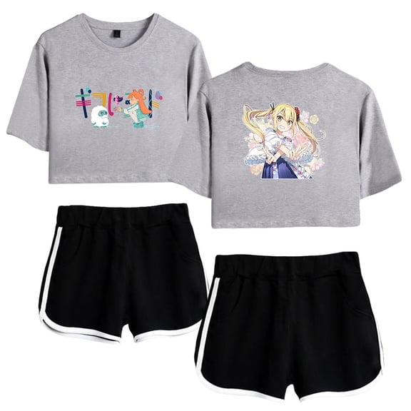 Henjin no Salad Bowl Tshirt&Shorts Fashion Merch Neval Short T-shirt Streetwear Anime Top and Shorts